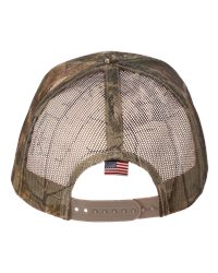 Hat With Embroidered American Flag on Bill (Hard To Find)